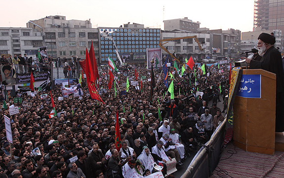راهپیمایی مردم در 9 دی 1388 علیه فتنه‌گران در سراسر کشور