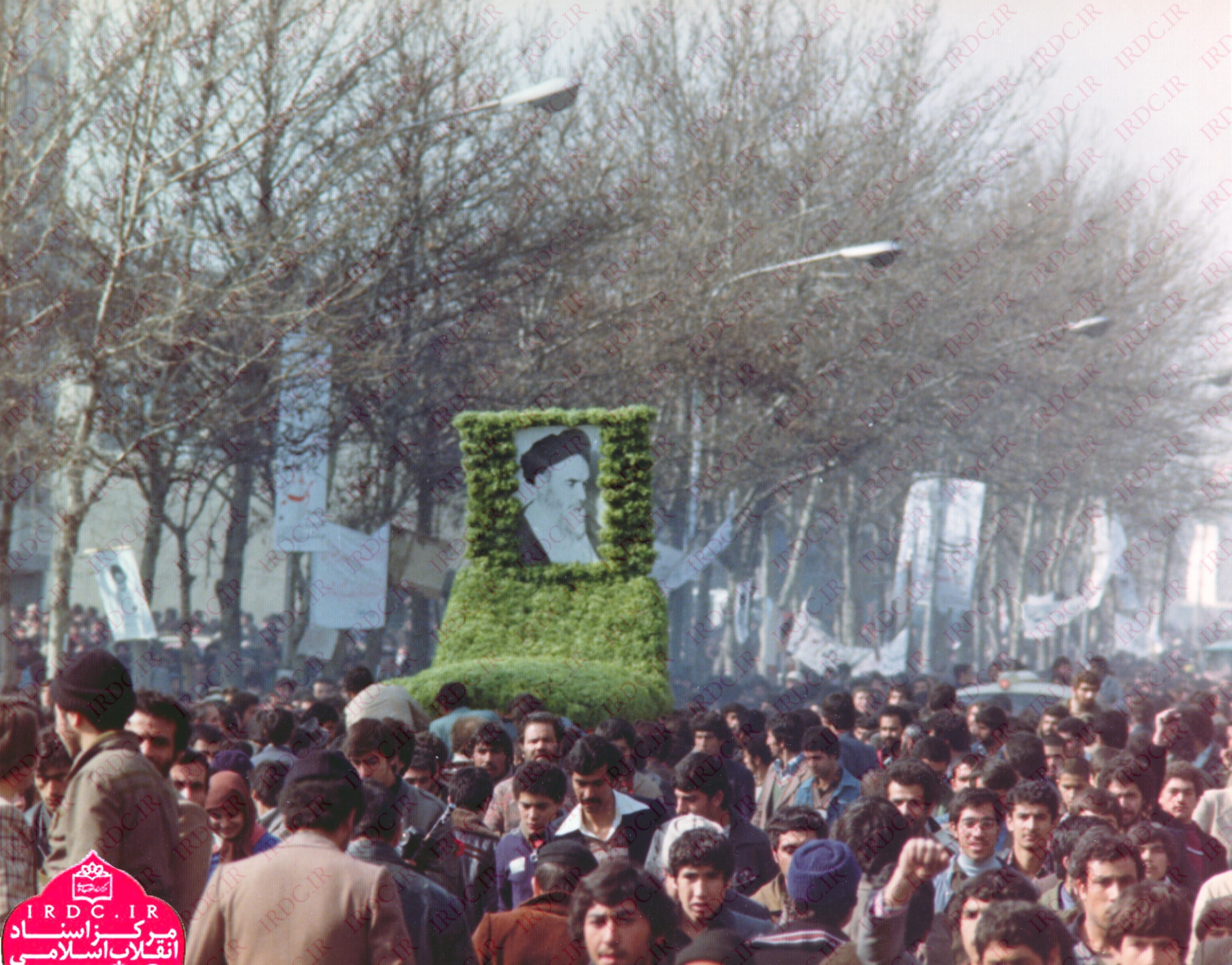 بسته تصویری استقبال مردم از امام خمینی