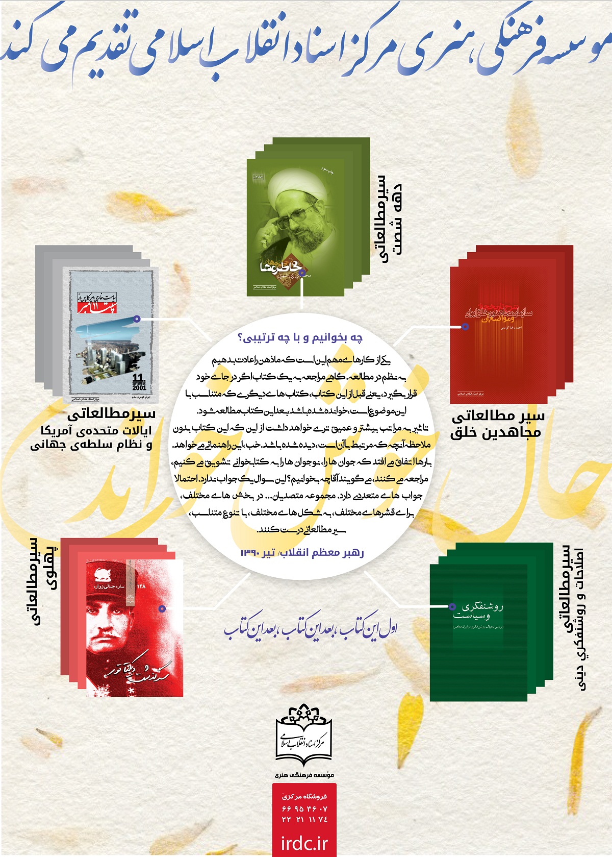 مؤسسه فرهنگی هنری مرکز اسناد انقلاب اسلامی سیر مطالعاتی تدوین می‌کند
