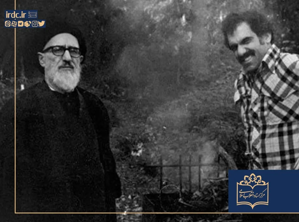 آیت الله طالقانی و پسرش