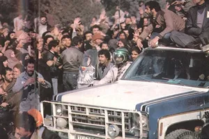 US embassy narration of the welcoming ceremony of Imam Khomeini
