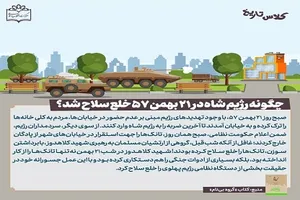 چگونه رژیم شاه در 21 بهمن 57 خلع سلاح شد؟