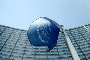 Bright future portrait after IAEA report about Iran