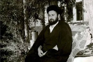 مراسم بزرگداشت حاج‌آقا مصطفی خمینی در مازندران / شعار 