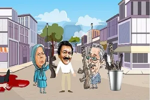 موشن‌گرافیک| نقش بنی‌صدر در ترورهای دهه 60